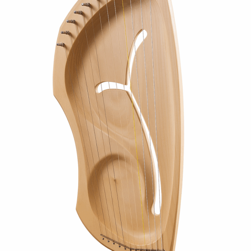 LGP 7-string lyre, pentatonic, ascending d1-e2