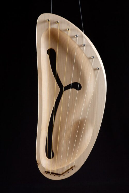 7-string lyre, pentatonic, ascending d1-e2