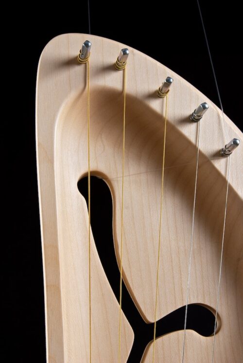 7-string lyre, pentatonic, ascending d1-e2 - Image 3