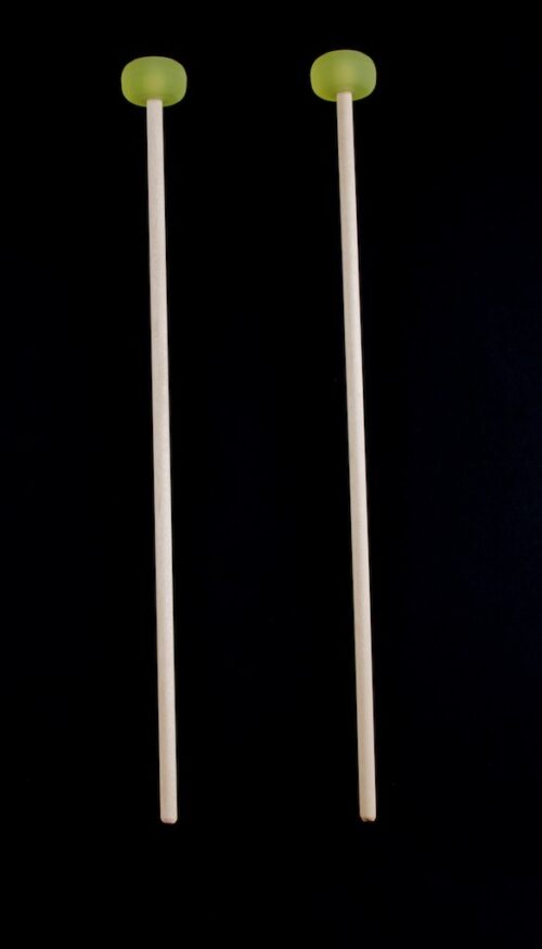 MARIMBA MALLET 35x350mm 8mm shaft